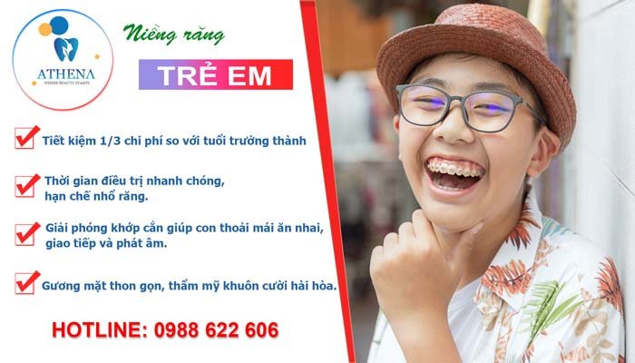 Lợi ích của việc niềng răng sớm cho trẻ