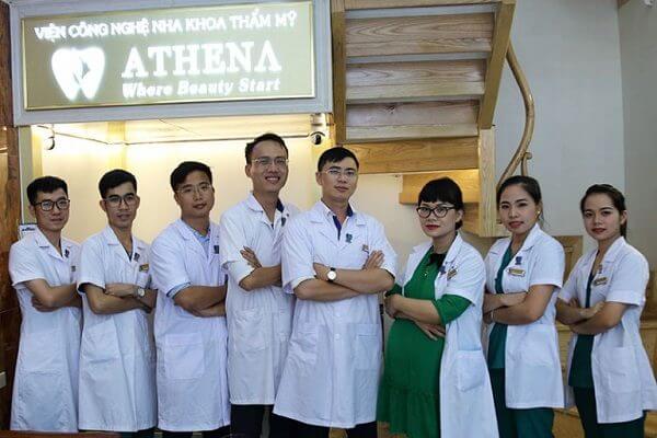 Đội ngũ y bác sĩ giàu kinh nghiệm của nha khoa thẩm mỹ Athena 